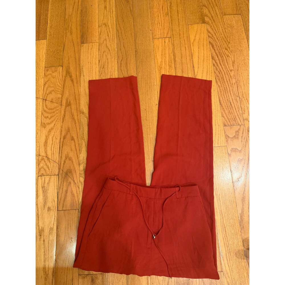 H&M High Waisted Wide Leg Trousers Dress Pants - Picture 2 of 8